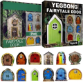 Pikkukuva 1 / 5: 12 kpl Pixy Gate Fairy Gate Elf Gate Tr? Elf Gate lapsille Piha Taide Puutarha Veistos