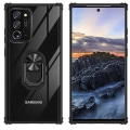 Miniatyrbillede 3 af 4: Beskyttende Skal med Ringholder - Samsung Galaxy Note 20 Ultra Sort