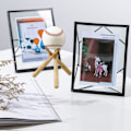 Miniatyrbild 4 av 5: 1 PACK Basebollställ Hållare Baseboll Basebollställ Displayhållare i Trä