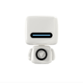 Miniatyrbilde 3 av 5: Mini Søt Bærbar Robot Bluetooth Høytaler (Grå)