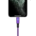 Pikkukuva 4 / 5: TG Lightning Nopea Latauskaapeli (iPhone) Violetti 0,25M