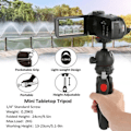 Miniatyrbild 3 av 4: Stativ för skrivbord, mobiltelefonhållare för selfie, handhållen ram, universal mikro-SLR kamera, mikroprojektorfäste