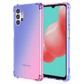 Miniatyrbillede 3 af 5: TG Samsung Galaxy A32 - Veldesignet Stødabsorberende Silikon Cover Transparent/Gennemsigtig