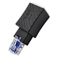 Miniatyrbild 1 av 4: 90-graders Ethernet-omvandlare Lan Rj45 Hona till Hane Höger/vänster/Upp/Ner-adapter