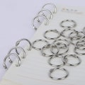 Miniatyrbillede 3 af 5: Ydre diameter 25 mm Bogringe Metal Ringbinders Nøglering til Stu