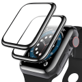 Miniatyrbilde 5 av 5: TG (3-pakning) Apple Watch Series 7/8 41/45mm Skjermbeskytter 3D Transparent 41mm