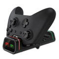 Miniatyrbild 4 av 5: DOBE Xbox One/X/Slim Laddningsstation inklusive 2 batterier Svart