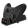 Miniatyrbillede 4 af 5: DOBE Xbox One/X/Slim Ladestation inkl. 2 batterier Sort