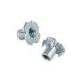 Pikkukuva 1 / 5: T-mutteri Kynsipähkinä 4-sivuinen Mutterikynsiliitin M6 x 12 mm 50 kpl