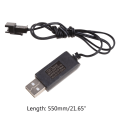 Miniatyrbilde 4 av 5: USB 6V 250mA NiMh/NiCd batteri USB lader for 5S NiMh/NiCd batteripakker, SM 2P elektrisk leketøyslader for Racing Rc Truck