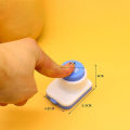 Miniatyrbilde 2 av 4: Galaxy 3 stk Sushi Tilbehør Risboll Torrrostad Tångskjærer Sett Smile Face (Stil 2)