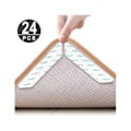 Miniatyrbillede 1 af 4: Mattgripare Anti-Slip Matte, 24 stk Dobbeltsidig Anti-Krøl Matte Gripper - Hvid