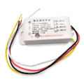 Miniatyrbillede 2 af 5: MicrowaveRadar 360° detektionsvinkel AC 220V Kropsbevægelsessensor Justerbar induktionsafstand Lyskontaktdetektor 1 stk
