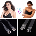 Miniatyrbilde 3 av 5: Klara BH-band, 3-pakke myke justerbare usynlige BH-band for