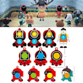 Miniatyrbild 4 av 5: Fidget Toys Squid Game Adventskalenderpaket Anti-Stress Leksaker Kit Stressavlastning Fidget Leksak Blind Box mörk khaki dark khaki pineapple