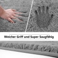Miniatyrbilde 2 av 5: Badmatte, Vattenabsorberende Badmatte, Fluffig Badmatte og Mikrofiber