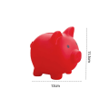 Miniatyrbilde 2 av 3: Spargris, uforgjengelig plastspargris, spargris for jenter og gutter (rød, 13 * 10 * 11,5)