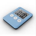 Digital timer med magnet - Kökstimer Himmelsblå