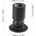 Miniatyrbillede 2 af 5: 1W LED Downlight Mini Forsænket Loftspot med Driver 100-265V AC til Hjem/Smykkeskab/Stue, 10 stk. (Sort, Varmt Lys)