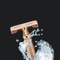 Miniatyrbillede 3 af 4: Roseguld Sikkerhedsbarbermaskine