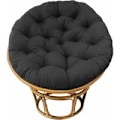 Miniatyrbilde 1 av 5: Rund Papasan stolpute 70x70cm, tykk utendørs Papasan stolpute, tykke rottingstolputer, egg hengestolpute
