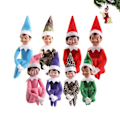Miniatyrbild 1 av 5: Elf On The Shelf Kläder Pojkar Och Flickor Elfdräkter Elf On The Shelf -HZ9 Grön Pojke Green Boy