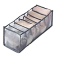 Miniatyrbild 1 av 2: TG Förvaringslåda för Underkläder - 7 Fack - Grå Transparent