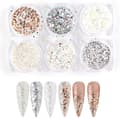 st nagelglitter glitter, Nageldekorationer
