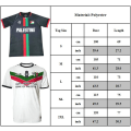 Miniatyrbild 5 av 5: Palestina Fotbollströja 2023/24 Hemma/Borta Vit White-A White-A White-A 2XL