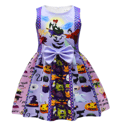 Barn Flicka Hocus Pocus Winifred Sanderson Cosplay Klänning Halloween A_yu A 140cm