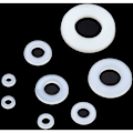 Miniatyrbillede 4 af 5: Nylon Skive Plastik Spacer M2 M2.5 M3 M4 M5 M6 M8 M10 Flad Skive Rund 520 Stk