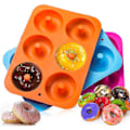 Miniatyrbilde 1 av 5: 3 stk Silikonform Donut Bakepanne Form Ark Form Munkar