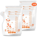 Miniatyrbilde 5 av 5: Oppbevaringsposer for morsmelk - 30 poser med 250 ml - SYMPA Design - Melk