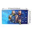 Miniatyrbilde 2 av 5: Julekalender 2024 Adventskalender Barn 24 Dager Nedtelling Biler Leke Julekalender Blindboks Gave Til Barn Gutter Og Jenter