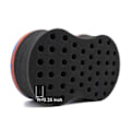 Miniatyrbild 5 av 5: TG Hårsvamp Twist Brush, Curl Sponge För Twist Curl Coil