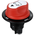 Pikkukuva 1 / 5: Auton akun katkaisija MAX 50V DC 50A CONT 75A INT Mini auton akun valitsin autolle veneelle moottoripyörälle (50A)