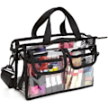 Miniatyrbillede 1 af 4: Transparent Taske, PVC Rejsetaske, Transparent Makeup Taske Case Mænd/Kvinder