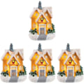Miniatyrbilde 1 av 5: Rustik LED-belyst Julhus