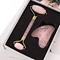Miniatyrbillede 4 af 5: Rosekvarts massager til afslapning af ansigtsmuskler