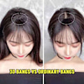 Miniatyrbillede 5 af 5: TG Wig Bangs 3D hårsmæk STYLE 2 STYLE 2 Style 2