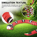 Miniatyrbilde 5 av 5: Interaktive katteleker Piperleker for hunder Kattleker for kjæledyr Slange Elektrisk infrarød induksjon Snake Gag Toy