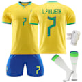 Pikkukuva 3 / 5: VM 2022 Brasilia Kotipeli Nr 10 Neymar-paita