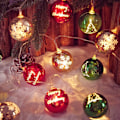 Miniatyrbillede 2 af 4: 3M 20 LED-lys Julekugler Lysstreng Juletræspynt Style 2