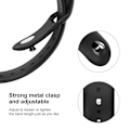 Miniatyrbilde 6 av 7: Nye 18mm 20mm 22mm remmer for Garmin Venu 2S armbånd Vivoactive 3 4S 4 Forerunner 245 645 Galaxy Watch 4 Classic 42 46mm Cyan Nylon 20mm