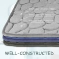 Miniatyrbillede 5 af 5: Anti-Skridsikker Memory Foam Bademåtte Absorberende Måtte Badeværelsesmåtte Maskine