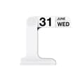 Bordskalender Vändkalender VIT white_yux white