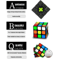 Miniatyrbilde 4 av 5: Profesjonell Speed Cube 3x3x3, holdbare glatte puslespill leker bærbare for voksne (standard)