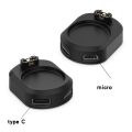 Miniatyrbilde 3 av 5: Laderdokk for Garmin Forerunner 265 265S 965 Fenix ​​​​5 6 7 Svart