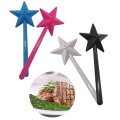 Miniatyrbilde 4 av 5: Plast Salt Shaker Stjerne Salt Pepper Magic Krydder Rose Red three holes Rose red