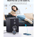 Pikkukuva 2 / 5: Auton Bluetooth-vastaanotin, Bluetooth 5.3 -liitäntäadapteri, Bluetooth-vastaanotin handsfree-puheluille, kaksoisyhteys